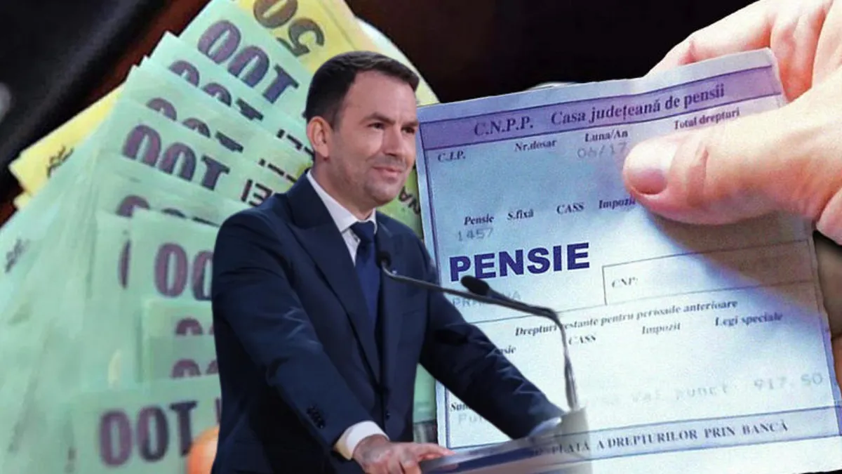 Apar noi pensii de la 1 ianuarie. Drulă: „De la 1 ianuarie intră în vigoare încă vreo 20.000 de pensii speciale care până acum nu existau”