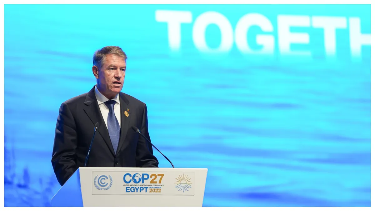 Klaus Iohannis se mândrește cu sistemul Ro-Alert și susține că acesta ar trebui extins la nivel global