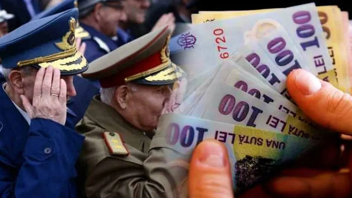 Pensiile militare se majorează de la 1 ianuarie 2023. Cu câte procente vor crește acestea