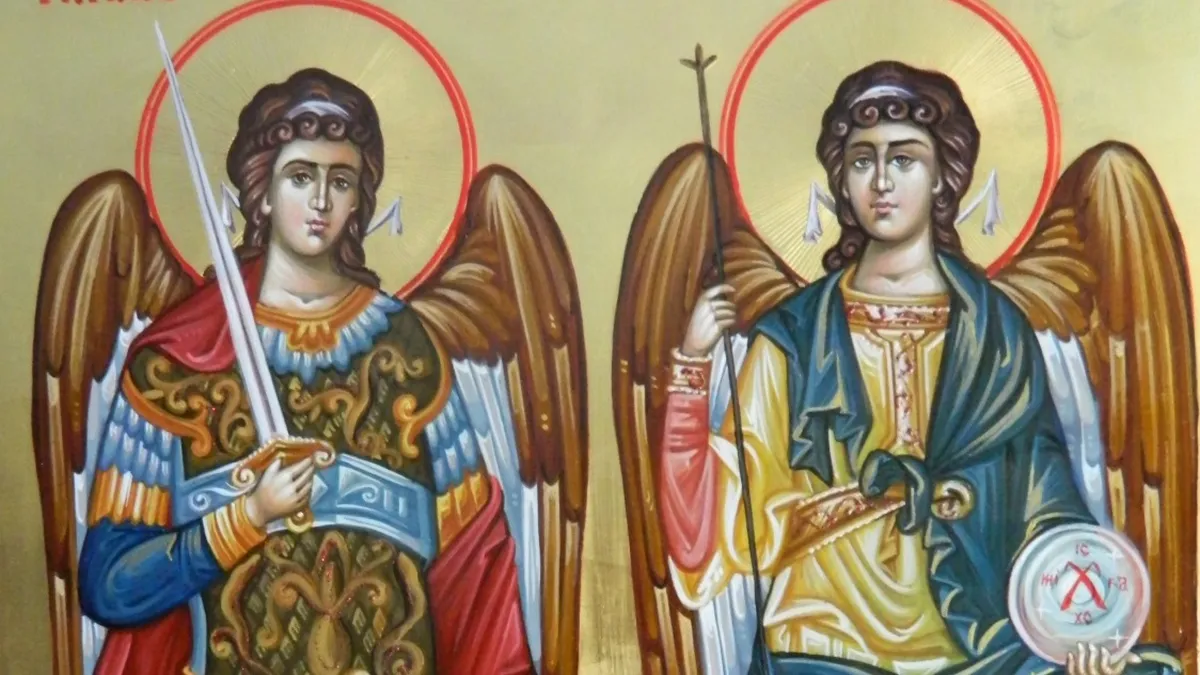 Sfinții Mihail și Gavriil 2022. Peste 1.400.000 de români își sărbătoresc numele astăzi. Cui spunem „La mulți ani” de ziua Sfinților Arhangheli