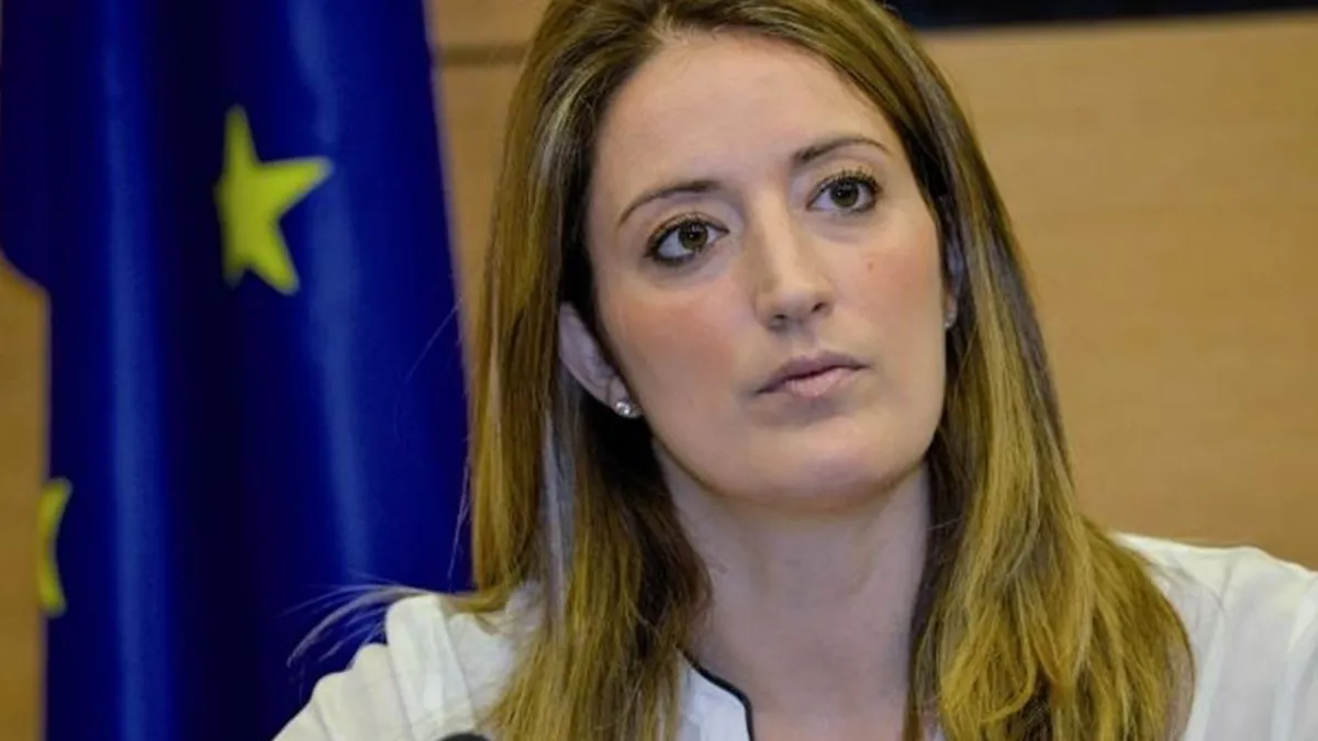 Președintele PE vrea mai multe femei în politică în România. Roberta Metsola: „Aş vrea să văd mai multe femei în parlamentul dumneavoastră, aş vrea să văd mai multe femei lider.”