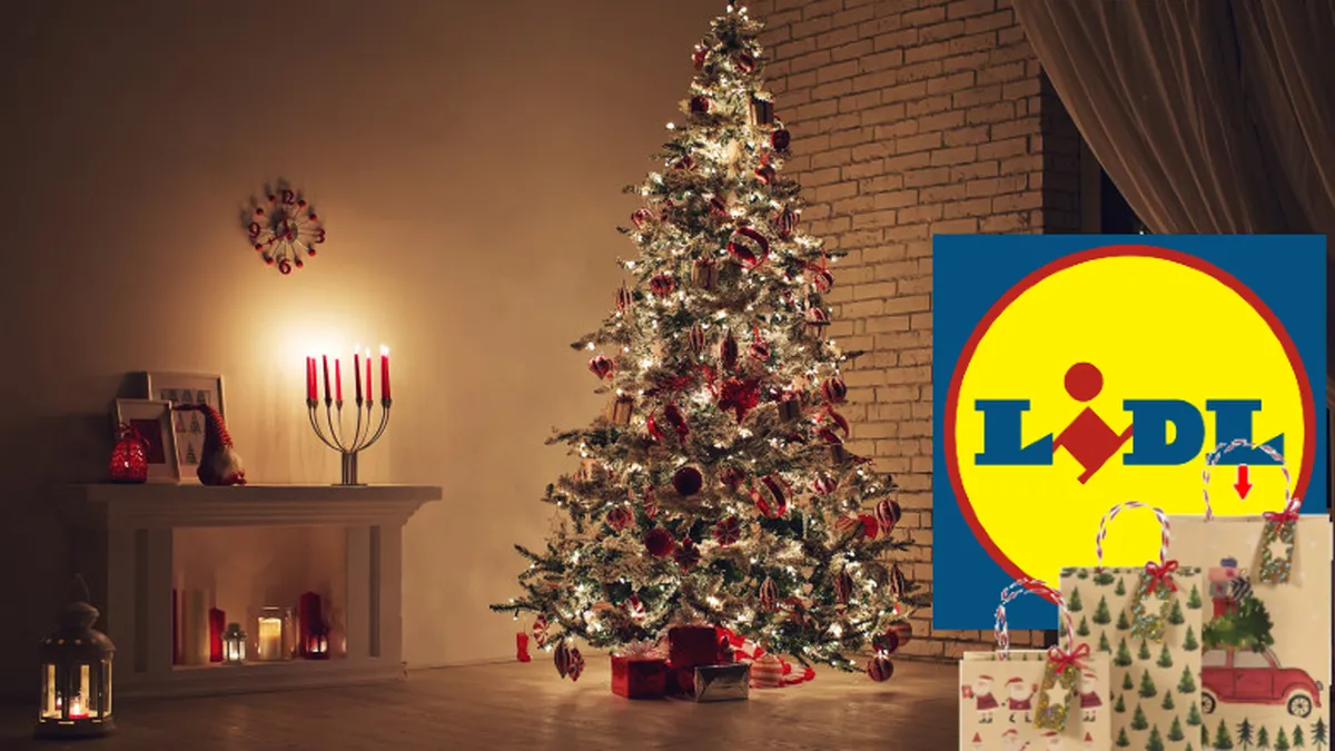 Cadouri, dulciuri și decorațiuni! Cele mai bune oferte Lidl în pragul Crăciunului!