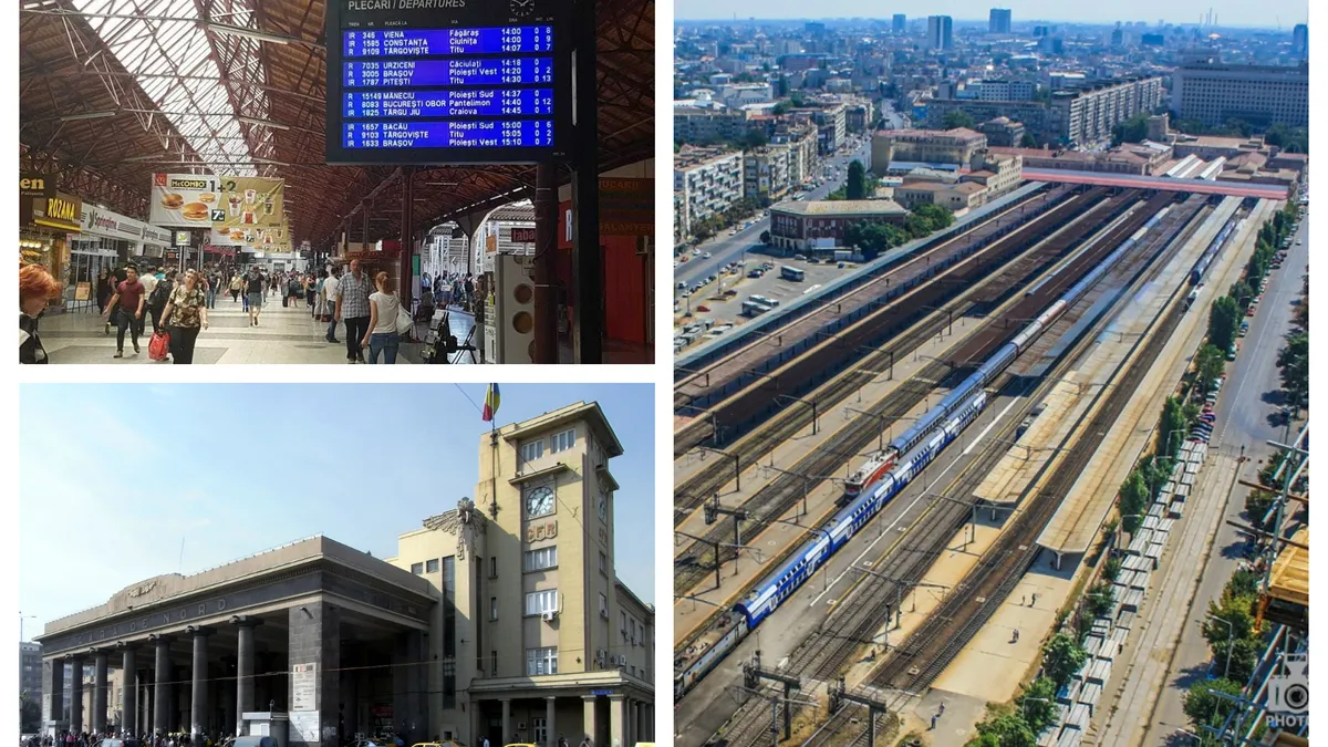 Gara de Nord va fi modernizată. Autoritățile anunță când vor fi gata lucrările în valoare de 120 de milioane de euro