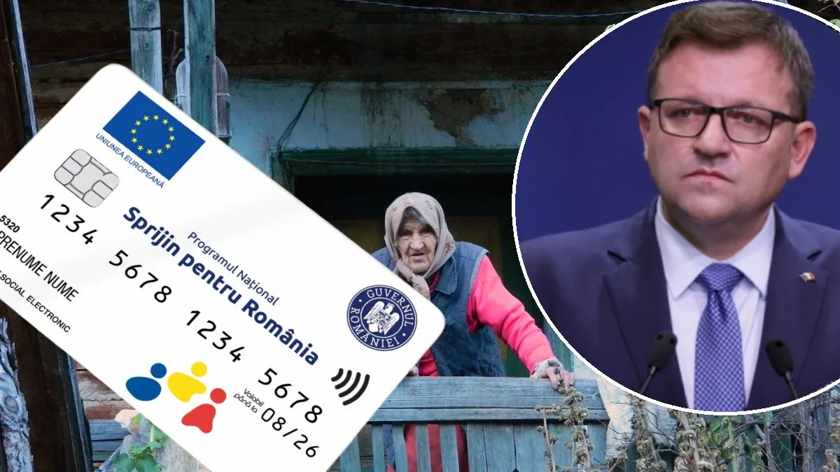 Vouchere sociale de 250 de lei. Ministrul Marius Budăi a anunţat în ce zi intră banii pe card în decembrie