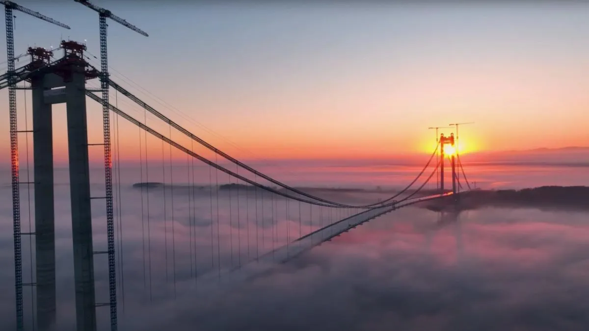 Podul de la Brăila ar putea fi dat în circuluație din aprilie pe varianta Măcin, în august pe porțiunea Jijila