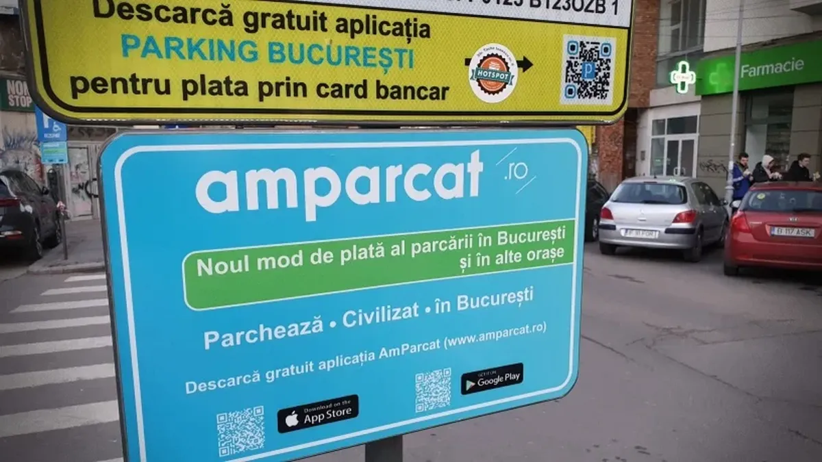 S-a votat! În Capitală există tarif unic pentru parcare de 5 lei/oră! Abonamentul pentru o zi va costa 30 de lei