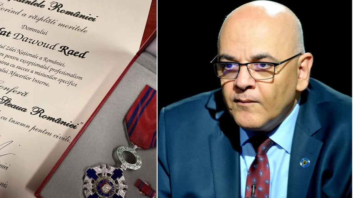 Raed Arafat, premiat de Klaus Iohannis cu Steaua României. Am fost extrem de onorat!