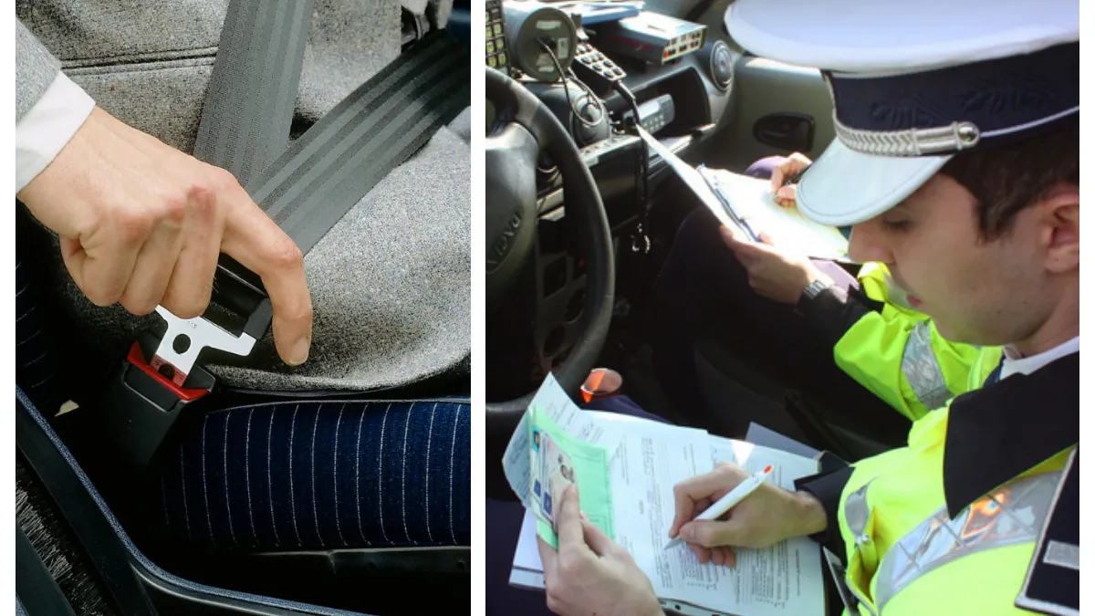 Amenda pe care o vor plăti românii în 2023, pentru nepurtarea centurii de siguranță