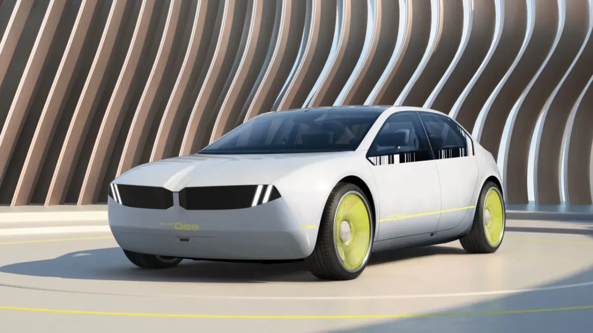 BMW lansează mașina care își schimbă culoarea după dispoziția șoferului și vorbește ca o ființă umană