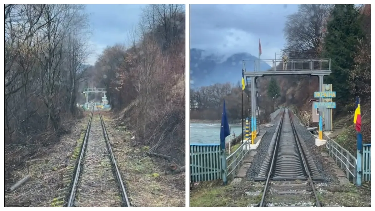 Ucraina a făcut România de râs după ce a construit în plin război 20 de kilometri de șine în două luni. Căile ferate de la noi arata ca după bombardament