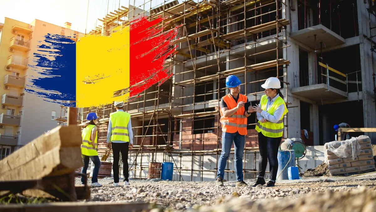 În 2022, cel mai mult s-a construit în București și Cluj. În total, anul trecut existau în România peste 30.000 de șantiere, cu o valoare de peste 400 de miliarde de lei