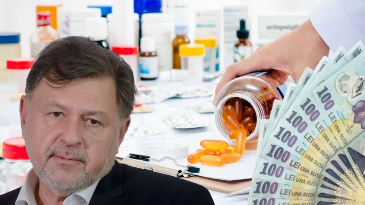 Veștile proaste se țin lanț! Prețul medicamentelor va fi majorat. Alexandru Rafila: Va fi o creștere etapizată