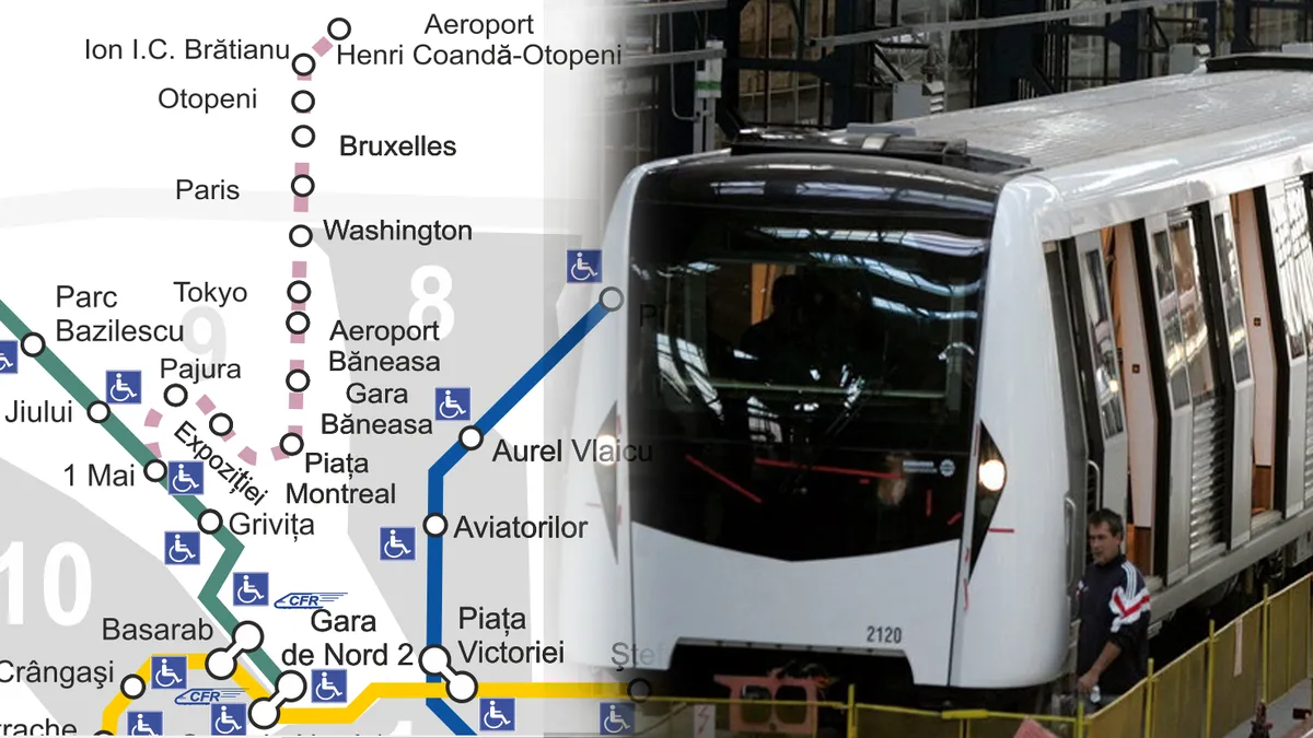 Se fac lucrări de pregătire pentru cele 6 stații ale Metroului de Otopeni. Săpăturile galeriilor vor începe la vară