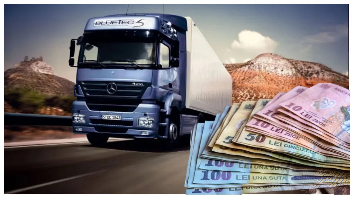 Cât câștigă un șofer din România. Cum poți să obții un salariu de 14.000 de lei pe lună în transporturi