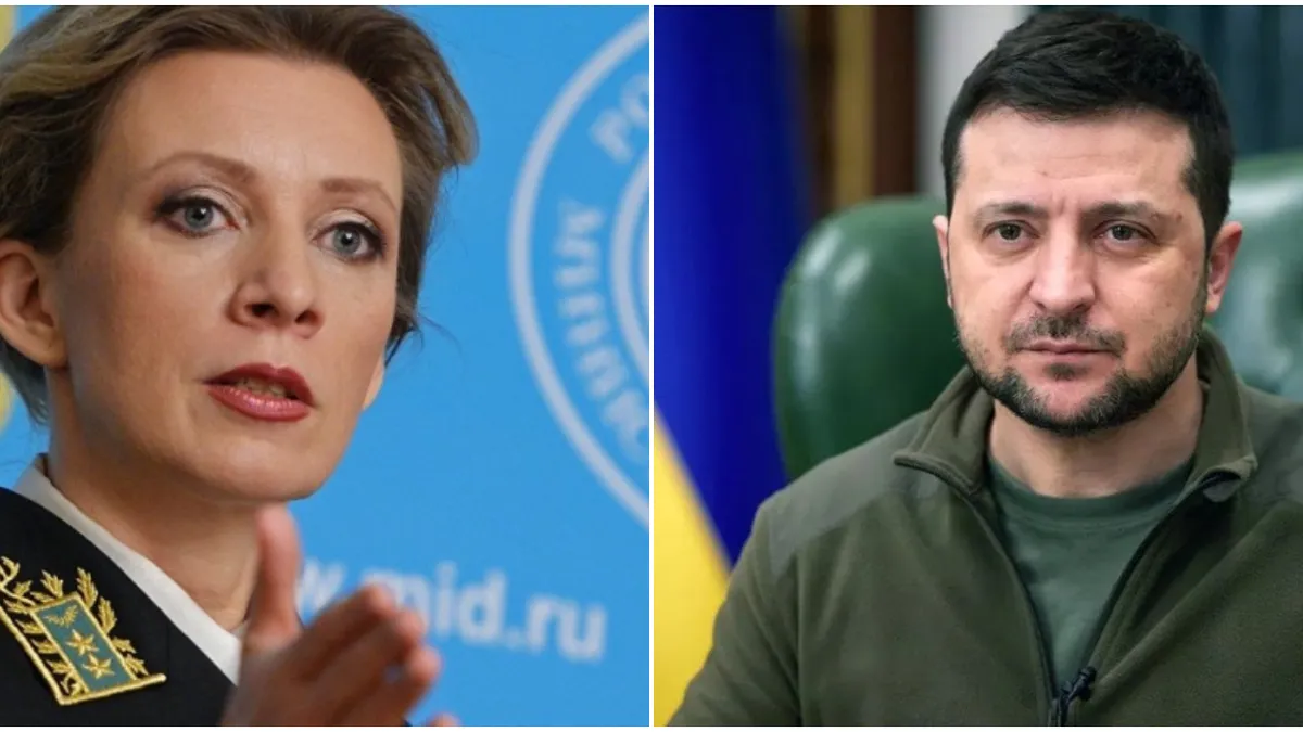 Ministerul rus reacționează dur la declarațiile lui Zelenski. „Occidentul se scufundă, cu Ucraina legată de picioare”
