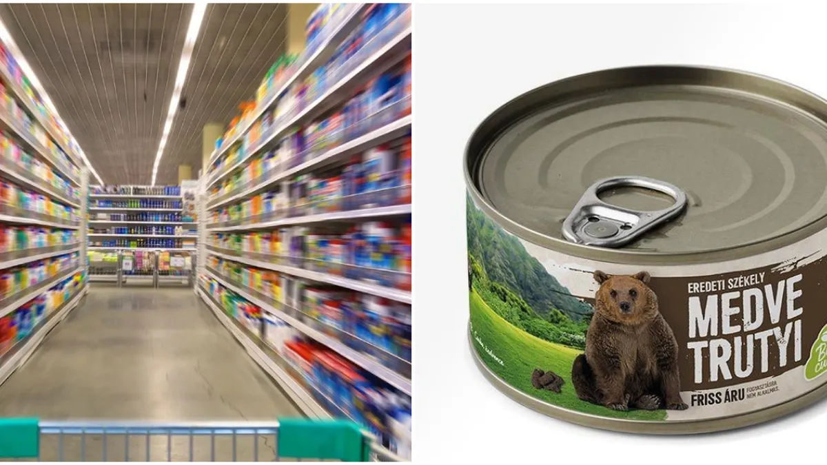 Protecția Consumatorului a luat decizia! Ce va păți producătorul conservelor din excremente de urs