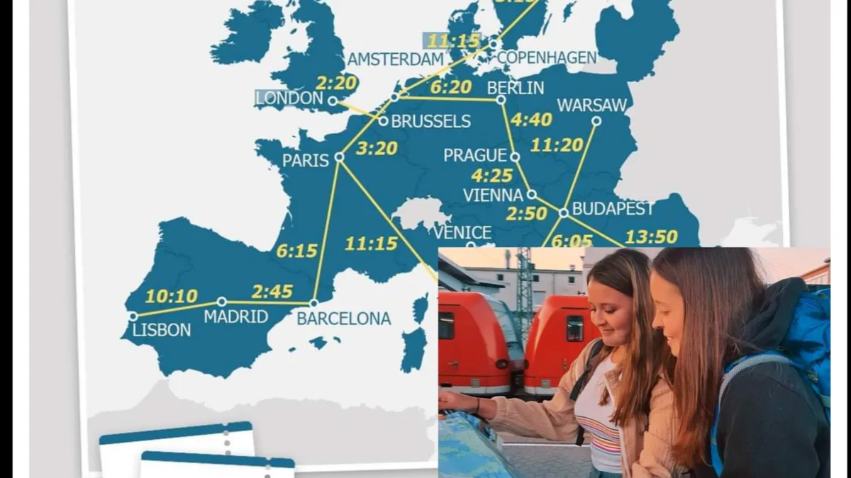 Vrei să călătorești gratuit cu trenul în 2023? DiscoverEU aduce beneficii pentru zeci de mii de tineri
