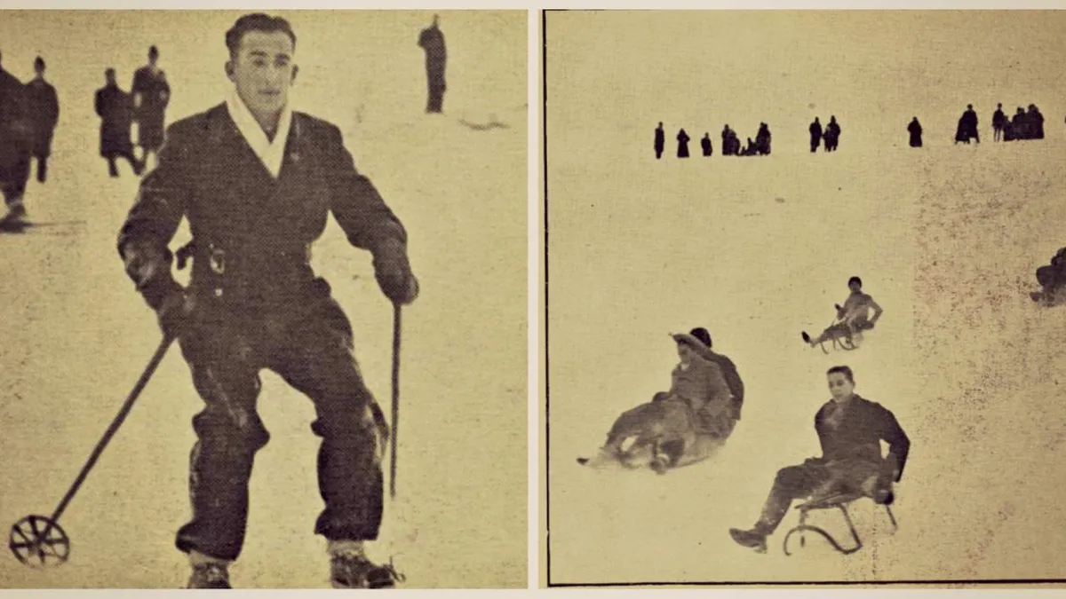 Bucureștiul de altădată! În ce cartier din Capitală a existat o mică stațiune de schi