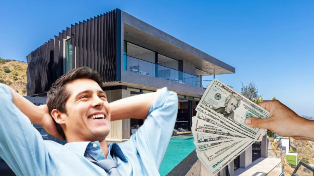 Un bărbat a devenit cel mai proaspăt miliardar din lume după ce a câștigat la loto. Cum arată vila cumpărată, în valoare de 25,5 milioane de dolari