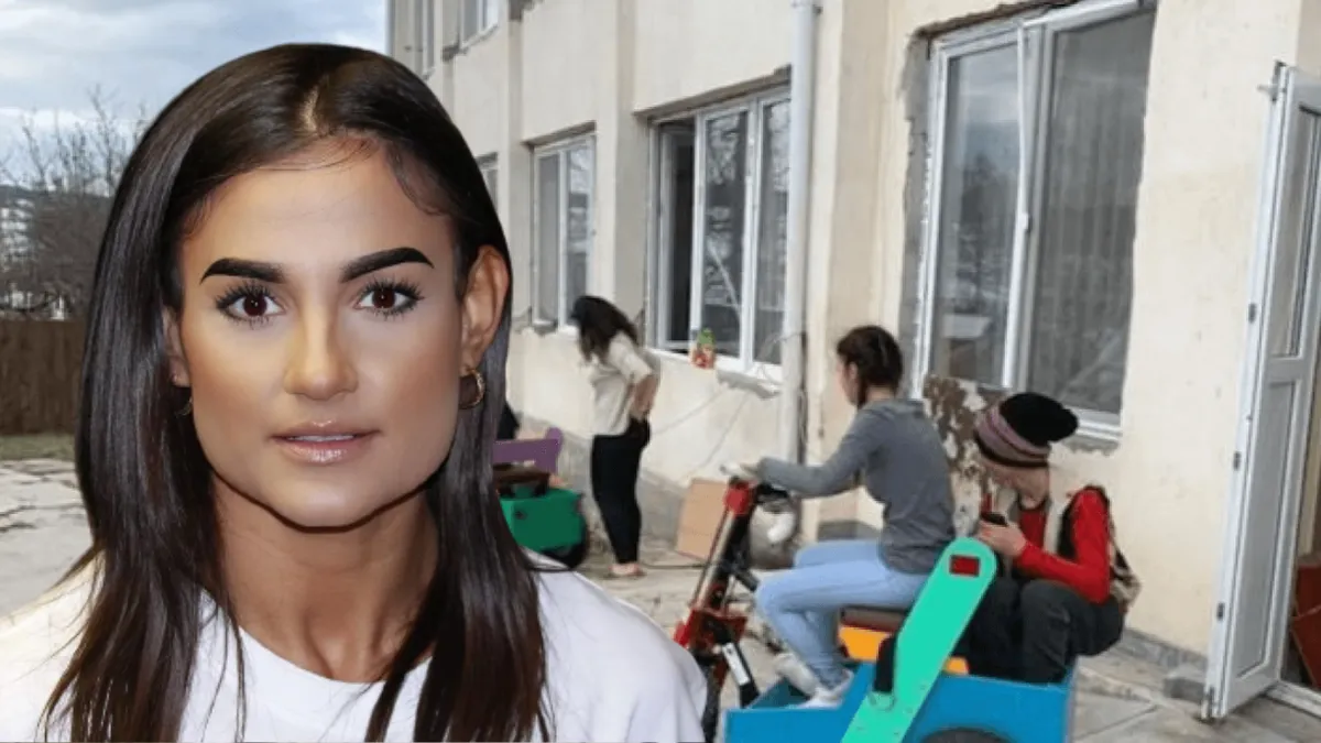 O actriță celebră în Marea Britanie a crescut într-un orfelinat din România. Povestea Adrianei Ionica