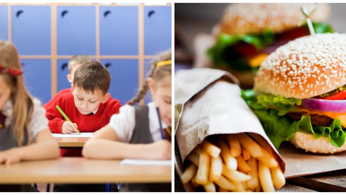 Elevii din Gorj primesc fast-food în școli prin Programul Masa Caldă. „E o rugăminte a elevilor și chiar a părinților”