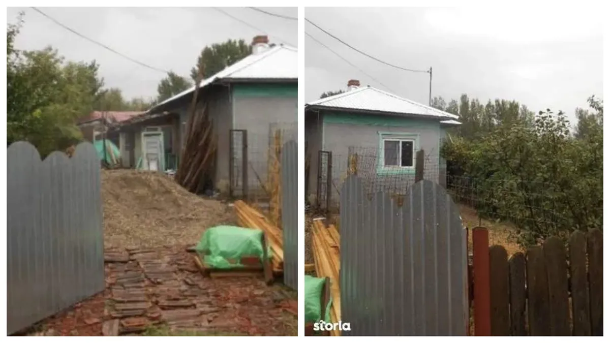Care e locul din România unde găsești casă de cumpărat cu doar 3.000 de euro. Are două camere, iar terenul e de 1.550 de metri pătrați
