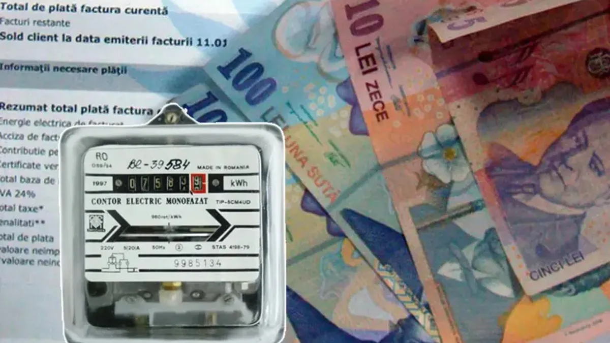 Val de facturi la curent pentru zeci de clienți în luna martie. Pentru unii clienți se schimbă și planul de tarifare
