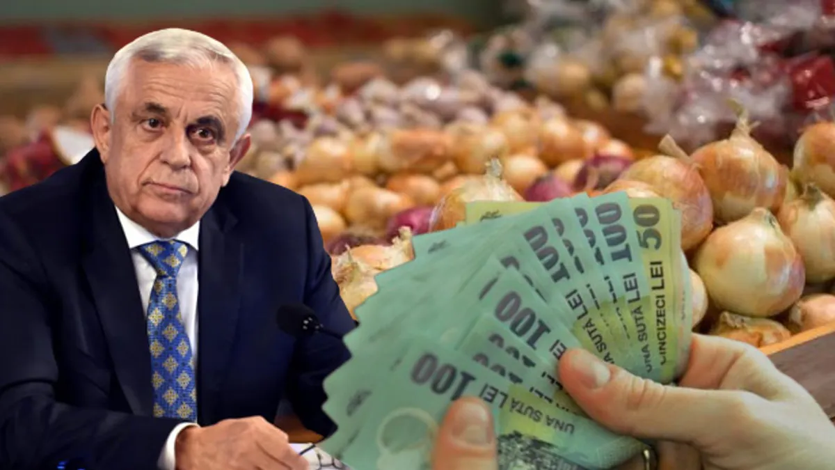 Cu ce preț vor cumpăra românii ceapa. Petre Daea: „Le-am spus producătorilor că nu e în regulă”
