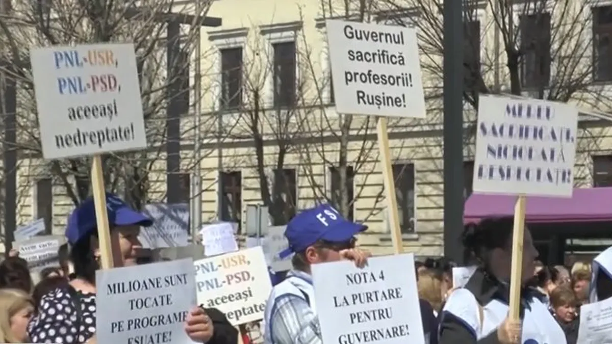 Profesorii rămân deschiși negocierilor! „Am făcut tot posibilul să nu ajungem la grevă”