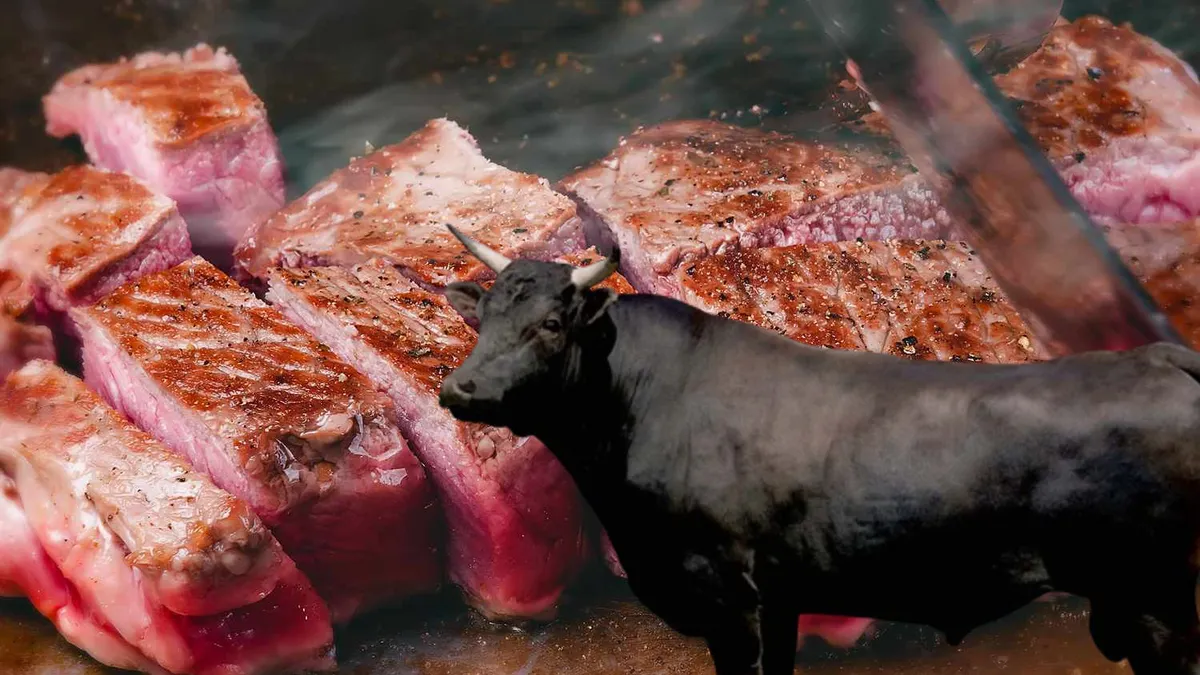 Cea mai scumpă rasă de vită din lume a fost adusă și în România. Cât costă 1 kg