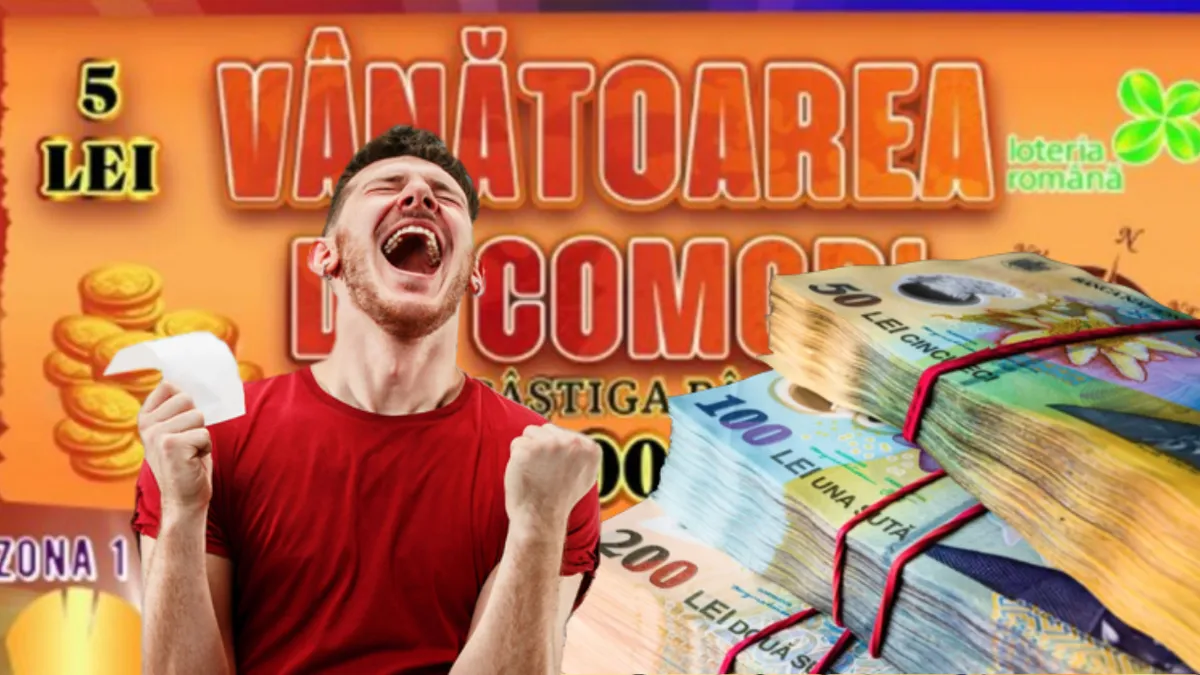 Vestea momentului! Românii pot câștiga până la 200.000 de lei. Loteria Română lansează „Vânătoarea de comori”