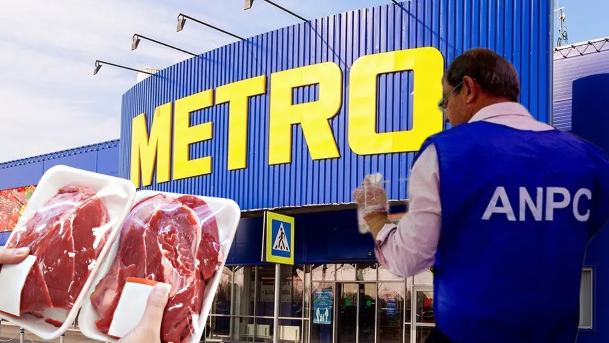 Alertă alimentară la Metro! ANPC a descoperit nereguli grave. Ce au găsit inspectorii în pungile cu carne