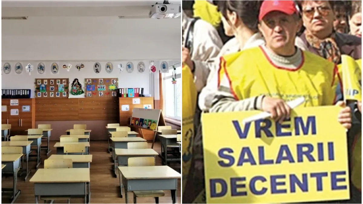 Profesorii sunt nemulțumiți de majorarea salarială pusă în așteptare! Sindicatele anunță că se gândesc la înghețarea anului școlar. „Politicienii noștri, care găsesc soluții pentru cei cu pile, nu găsesc soluții și pentru noi”