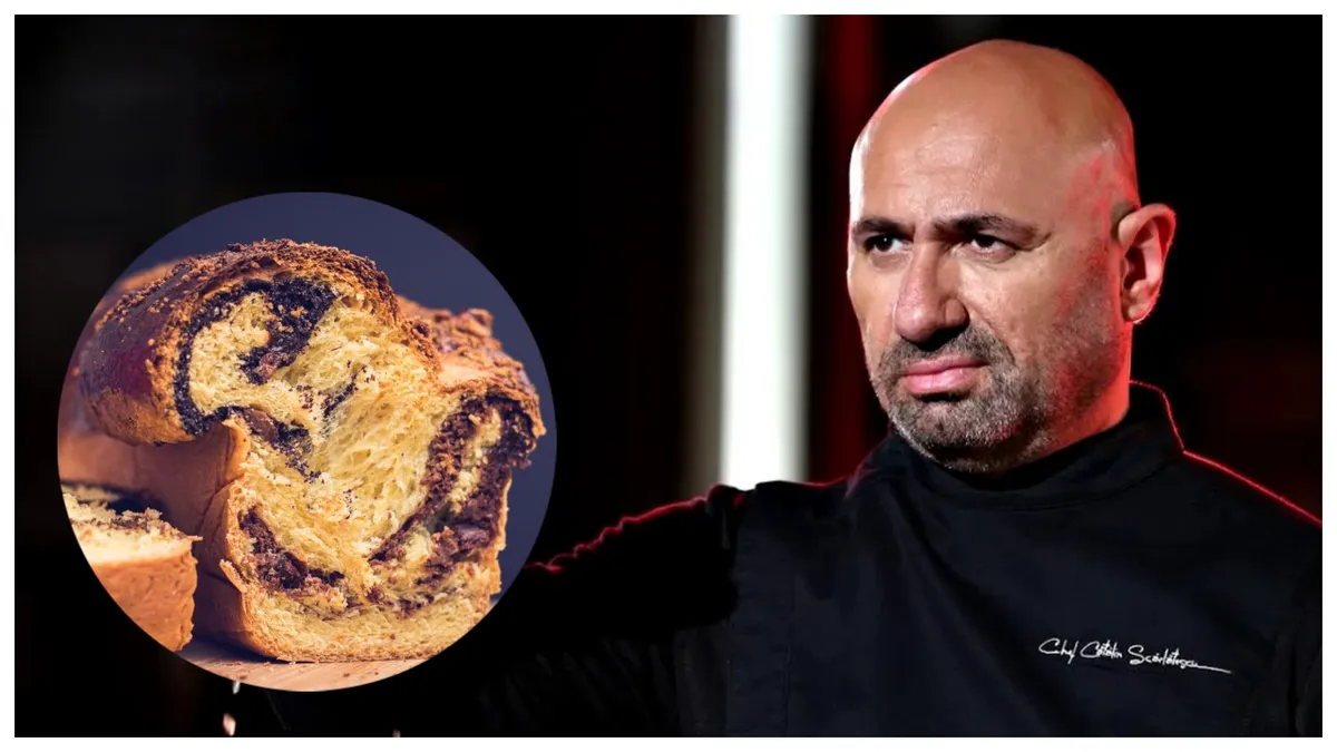 Cât costă cozonacul făcut după rețeta lui Cătălin Scărlătescu. Ce sumă ar trebui să cheltuiți ca să-l aveți pe masa de Paște