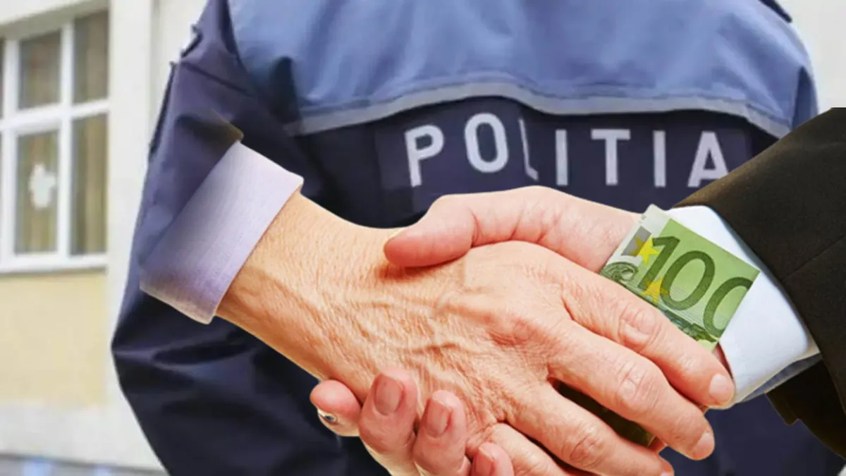 Mită record! Un polițist a cerut 300.000 de euro pentru a ascunde un caz de evaziune fiscală