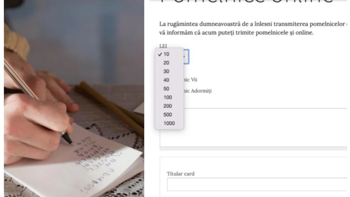 Mitropolia Moldovei a introdus sistemul de pomelnice online. Cum trebuie să completeze enoriașii