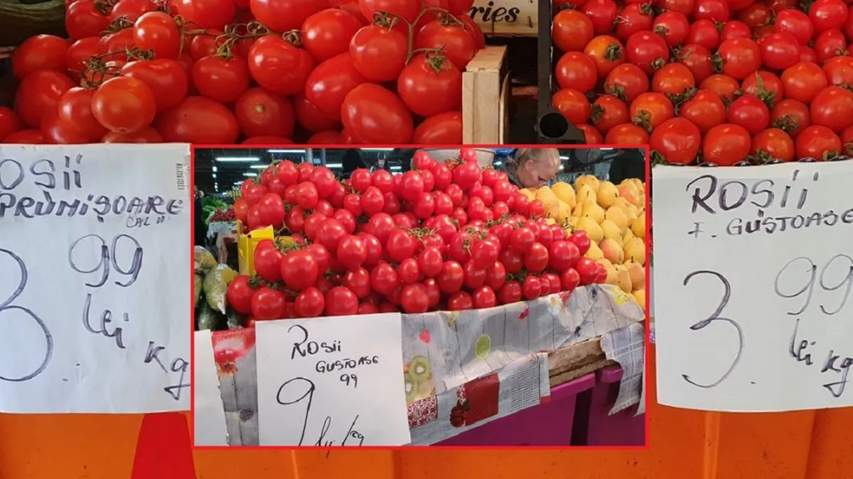 Cât au ajuns să coste roşiile la doar o săptămână după Paşte. Românii cred că s-a întâmplat o minune!