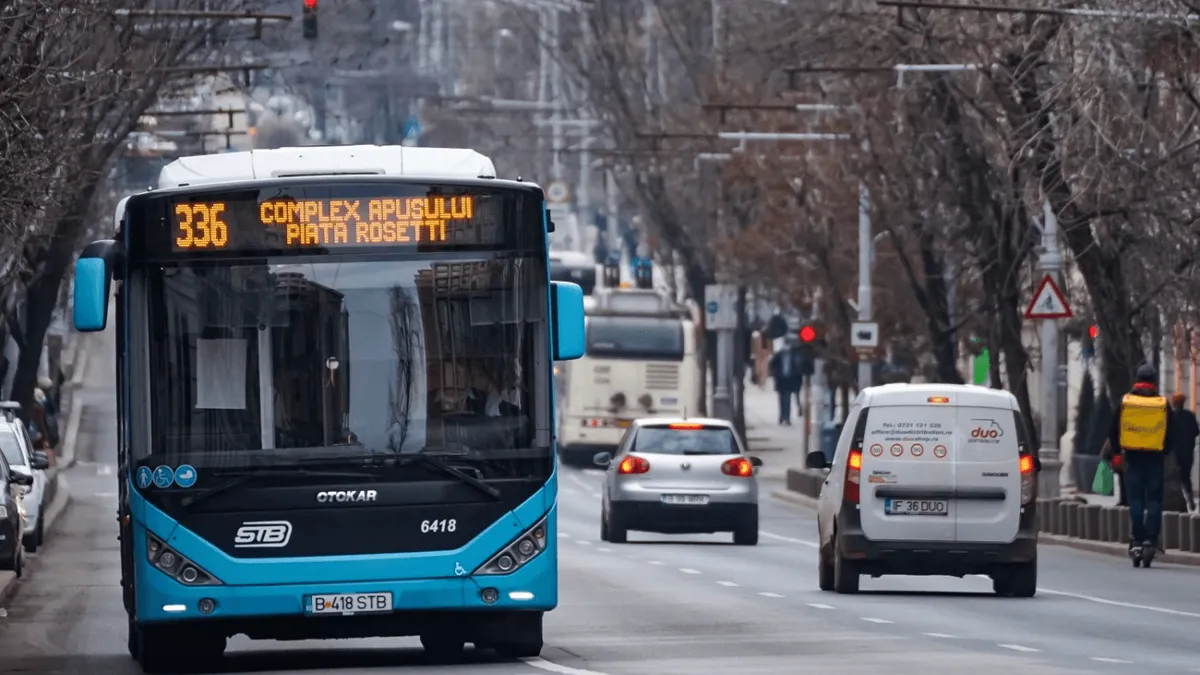 ATENȚIE! STB își schimbă traseele! 33 de linii de transport în comun din Capitală se vor modifica