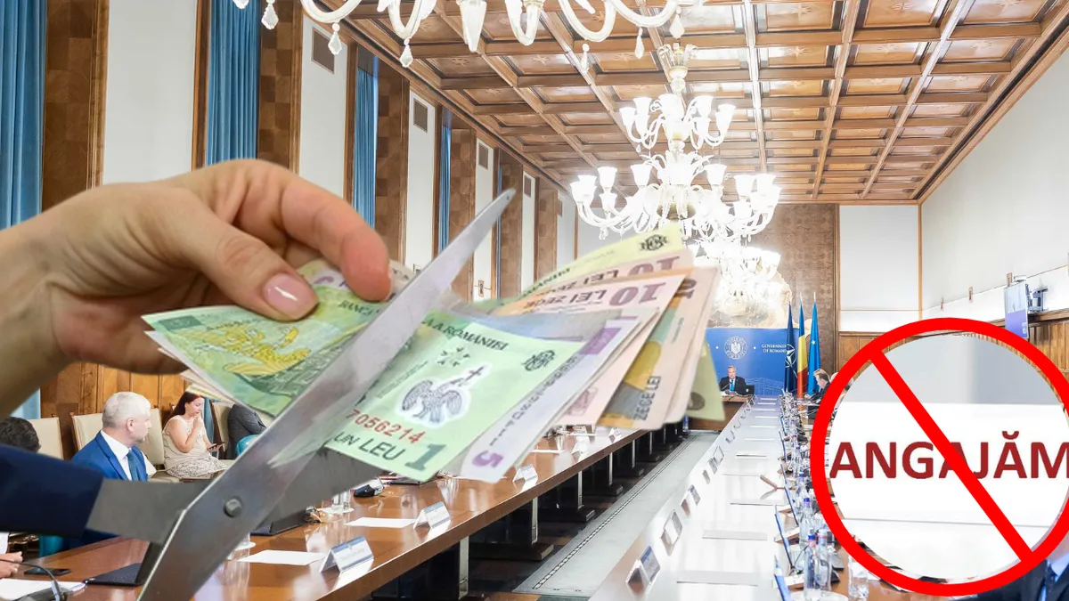 Ordonanța austerității a fost publicată! Guvernul a decis de unde se taie bani și reduce cu 50% personalul de la stat