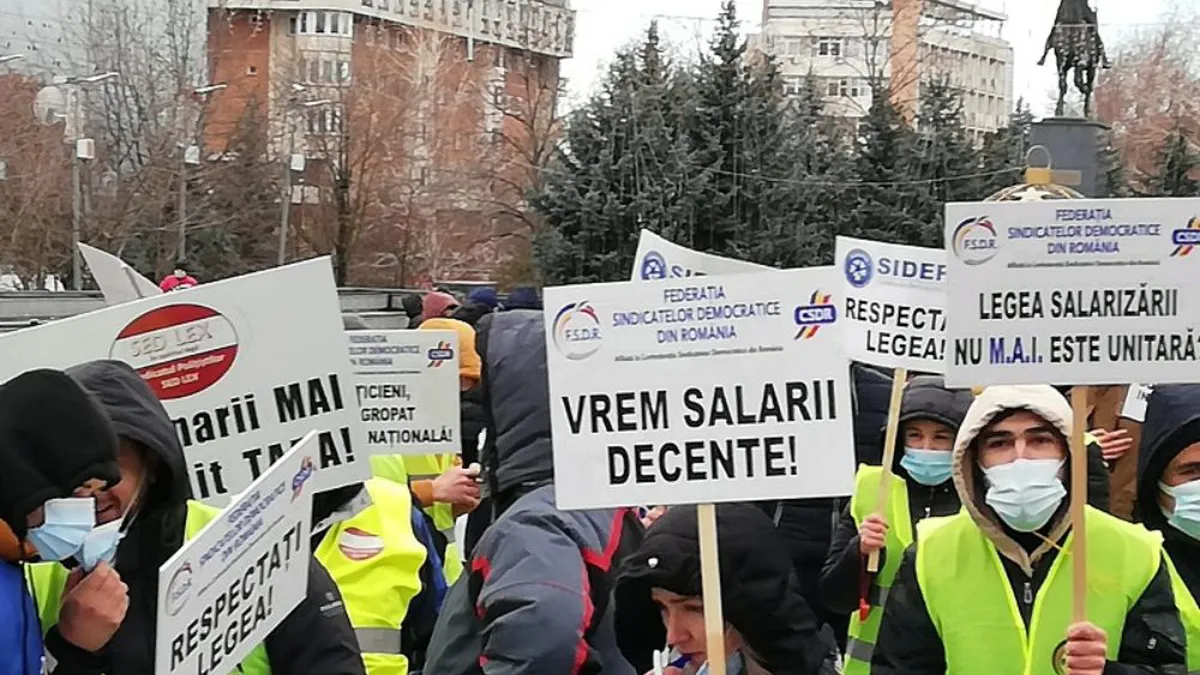 Polițiștii ies din nou în stradă pe 21 septembrie. „Guvernul și Parlamentul ne sfidează, în continuare, drepturile”