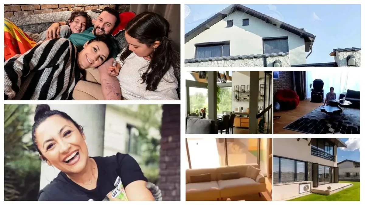 Cum arată casa de 1 milion de euro a Andrei și a lui Cătălin Măruță