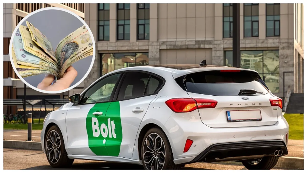 Cât câștigă lunar un șofer de la Bolt. Ce beneficii există, pe lângă salariul de bază
