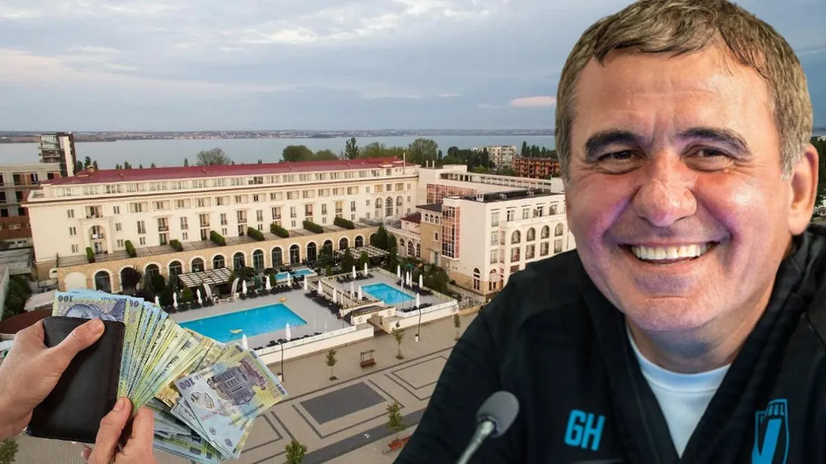 Cât costă o săptămână de cazare la Hotelul Iaki din Mamaia. Hagi este rege şi în afaceri