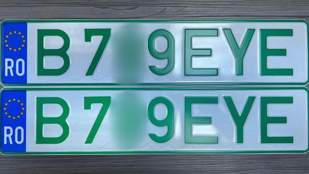 Ce mașini vor avea numere de înmatriculare verzi? Proprietarii vor beneficia de foarte multe avantaje