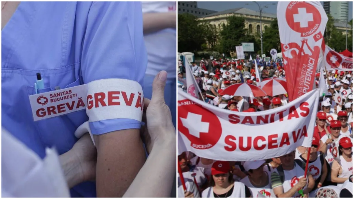 Vicepreședintele Sanitas, primele declarații despre greva japoneză a angajaților din sistemul sanitar. „E o formă de presiune pe care o vom menţine”