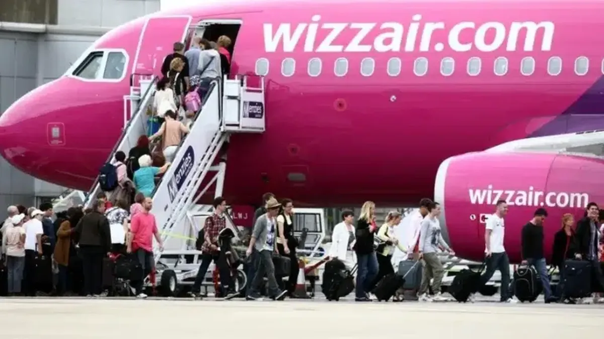 Dezastru la compania cu zboruri ieftine pentru români. Profitul Wizz Air a scăzut cu 44%