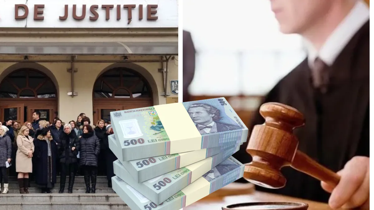 Situație paradoxală! Magistrații sunt în plină grevă și totuși, primesc pensii de 10 ori mai mari decât pensiile românilor