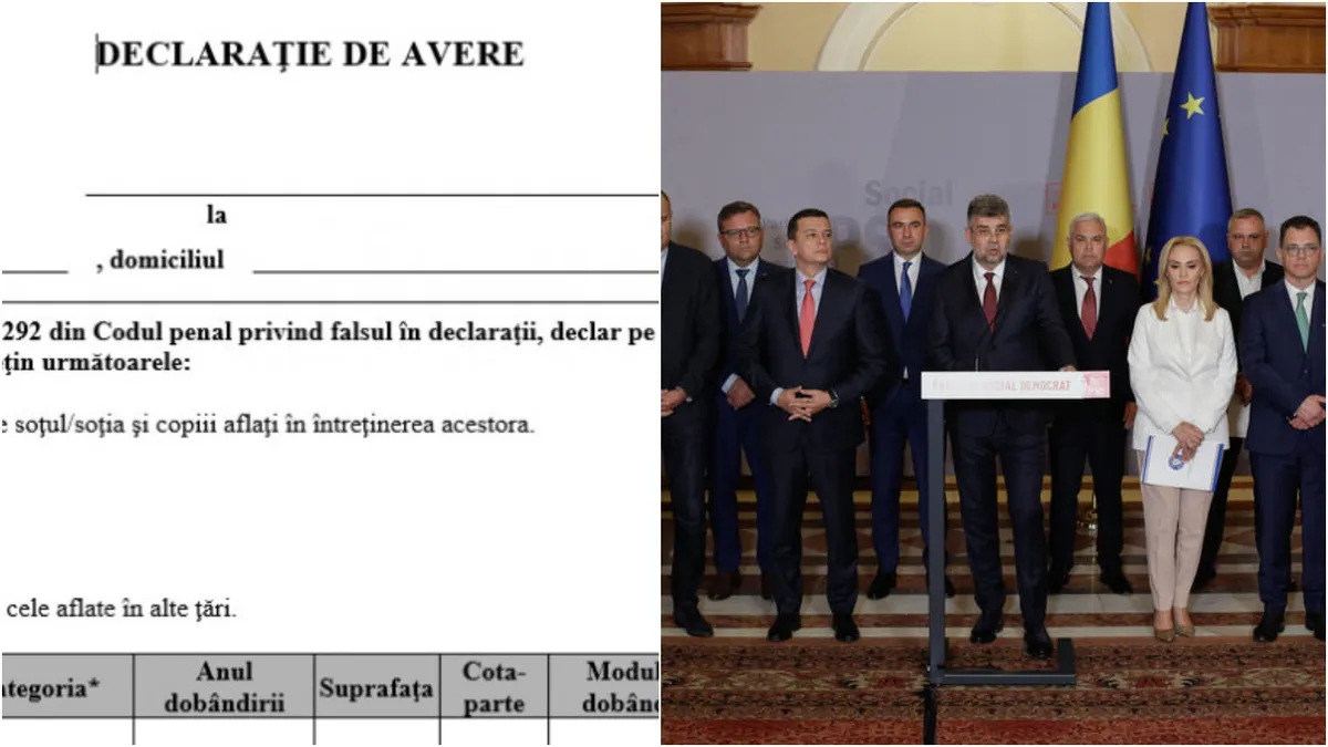 Uriașele declarații de avere ale celor mai bogați membri proaspăt intrați în noul guvern. Unul dintre ei a câștigat 15.000 de lei la jocuri de noroc