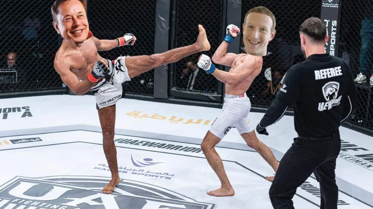 BBC: Elon Musk şi Mark Zuckerberg se bat în cuşcă după ce s-au ameninţat reciproc pe Twitter. Meciul de 300 de miliarde de dolari!