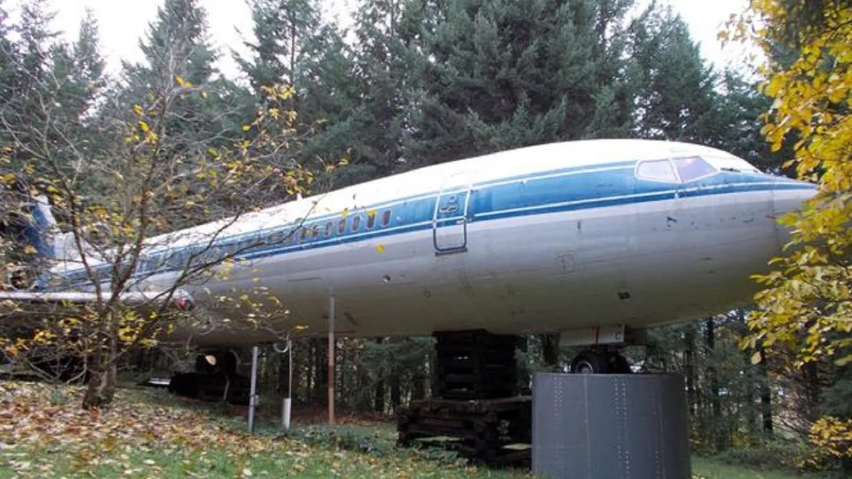 O româncă și-a transformat avionul în casă! Proiectul său „Just A Plane House” a devenit viral pe rețelele sociale